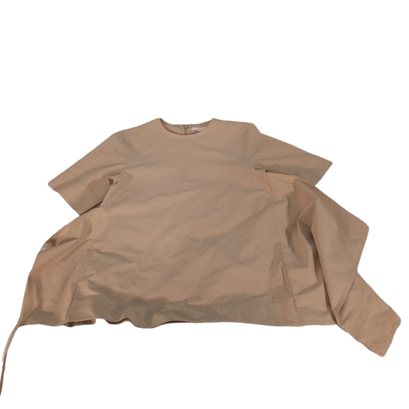 COS Tie Front Short Sleeved Top - Picture 4 of 7